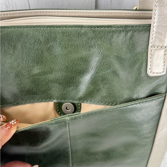 Genuine Leather Tote Handbag Aurielle by Carryland Shoulder Bag Large Size - Picture 10 of 14